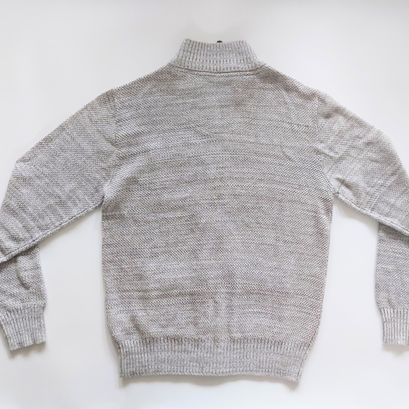 Projek Raw Men's Size Large Marled Full Zip Cardigan Sweater Gray NWT - Picture 5 of 7